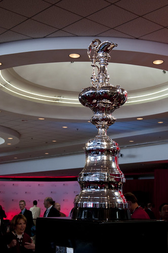 America's Cup Trophy, Oracle OpenWorld & JavaOne + Develop 2010, Moscone North