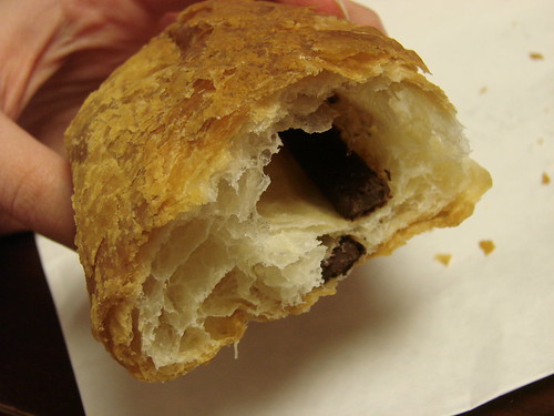 Inside Pain au chocolate from Michel Cluizel