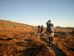 CMC Hikers on Continental Divide