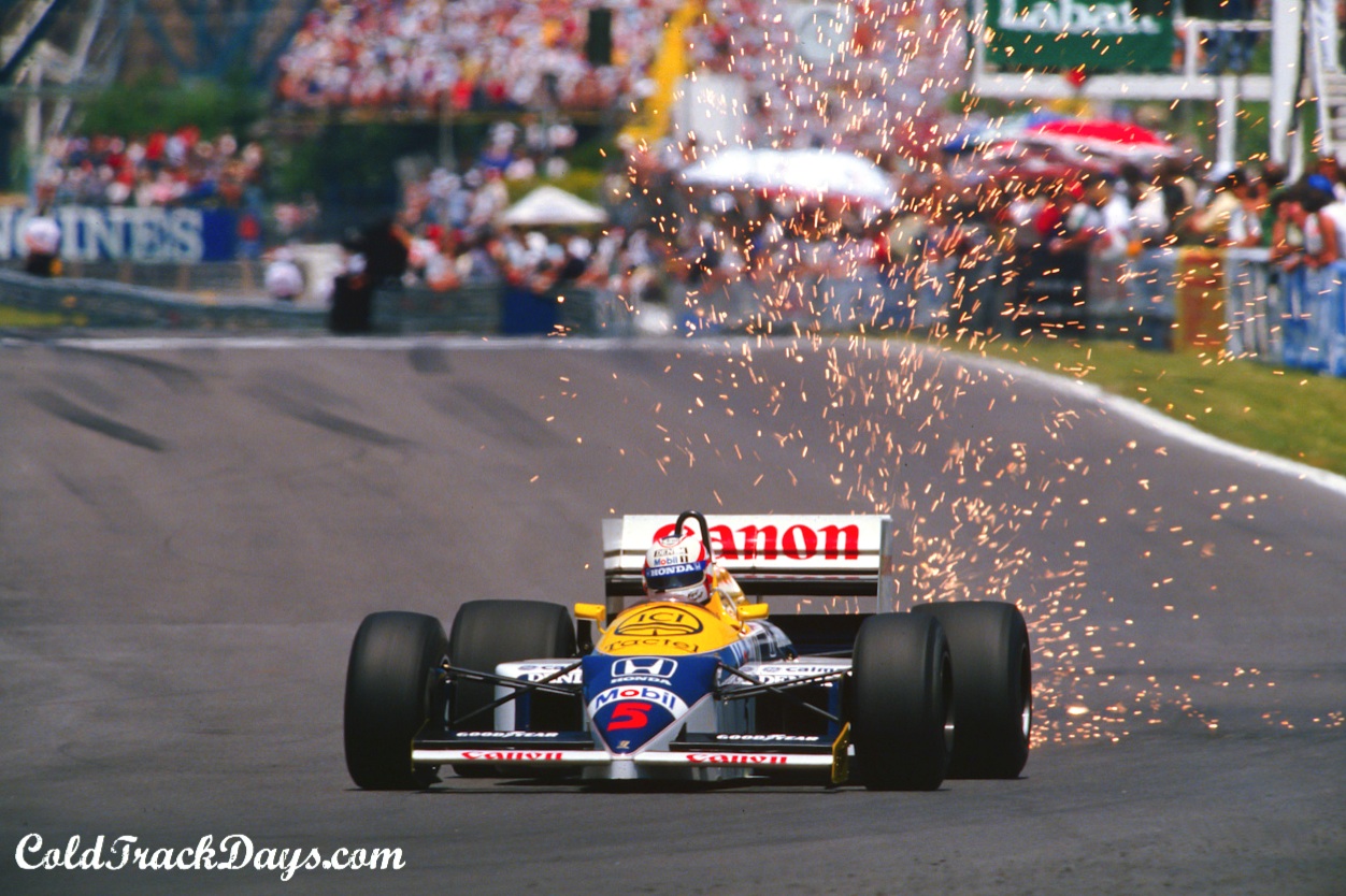 EYE CANDY // MANSELL @ 1986 CANADIAN GRAND PRIX