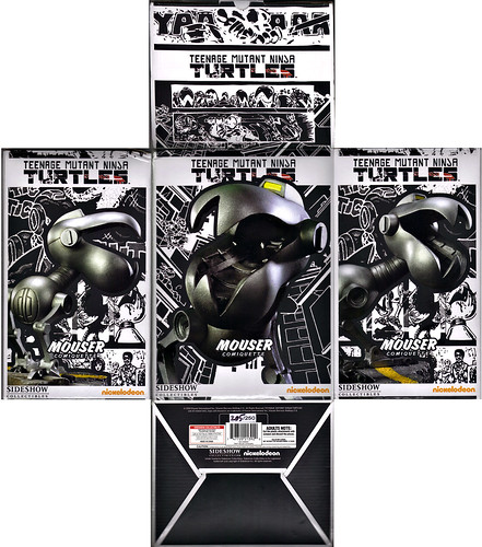 Sideshow Collectibles :: "Teenage Mutant Ninja Turtles" SDCC Exclusive 'Mouser' Comiquette #205 of 250 // .. box i (( 2010 ))  