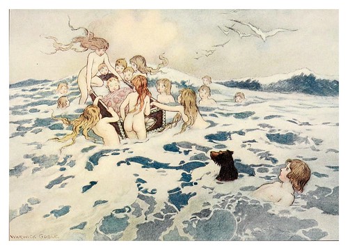 015-The water-babies a fairy tale for land-baby 1909-ilustrado por  Warwick Goble