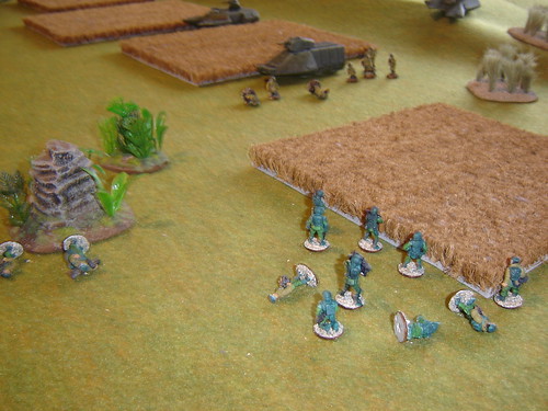 Firefight erupts as squad dismounts