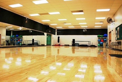 our aerobic and yoga room