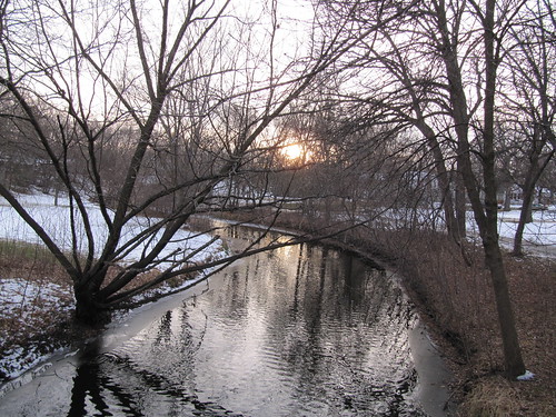Minnehaha Creek Facing West at 30th Ave S