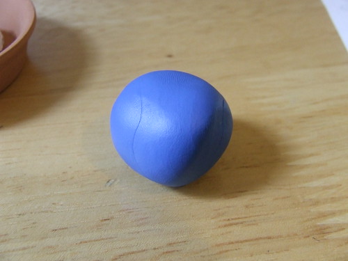 Ball of polymer clay