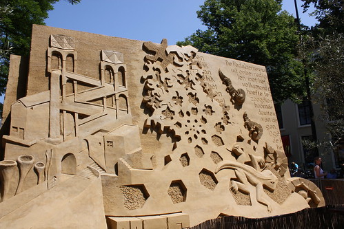 Esculturas de areia - Den Haag