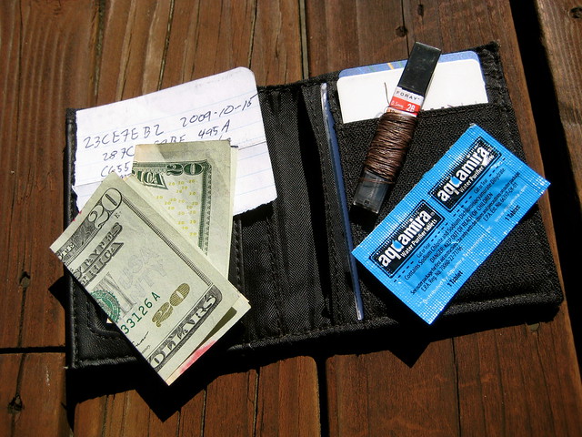 Wallet Survival Items