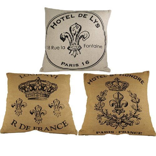 French-Square-Pillows