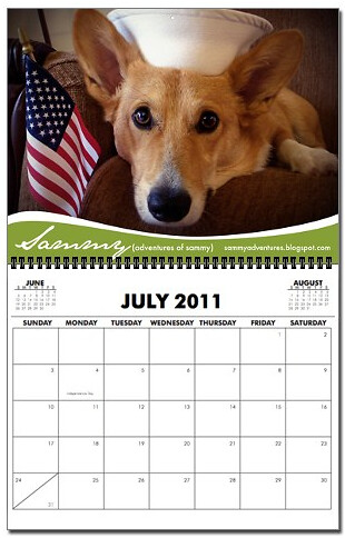 2011 Corgis (with blogs) Calendar