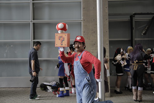 Mario at Tokyo Game Show 2010