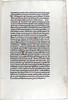 Page of text from Turrecremata, Johannes de: Expositio super toto psalterio