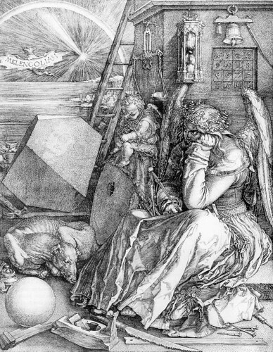 Melancholia, 1514, Albrecht Dürer, Engraving