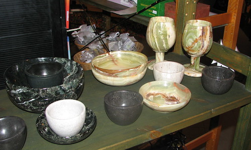 Stone Offering Bowls