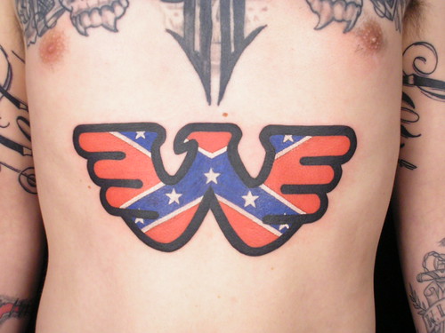 confederate tattoos. confederate tattoo