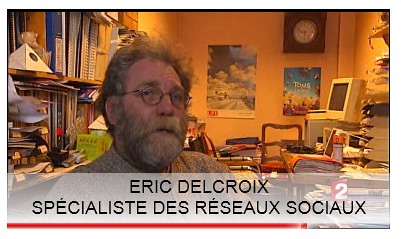 Eric Delcroix au 20 h de France 2