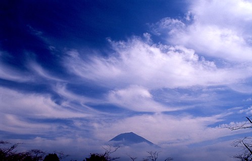 フリー写真素材|自然・風景|山|雲|富士山|日本|