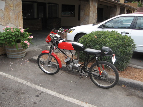 The 50cc Moto Giro bike. by Vintage Italian Restoration