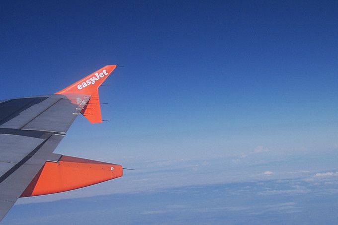 Easyjet From Paris to Barcelona 從巴黎到巴塞隆納