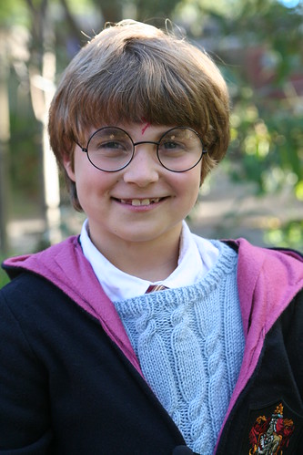 Lucas as Harry Potter