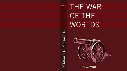 the war of the worlds book cover. The-War-of-the-Worlds (Revised