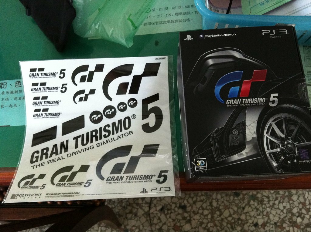 GT5 collection edition .