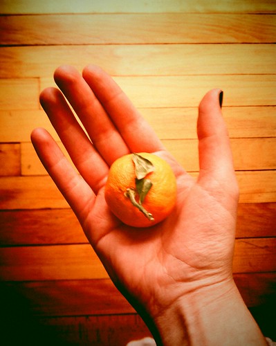 tiniest clementine!!