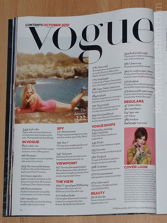 Vogue UK - October 2010
