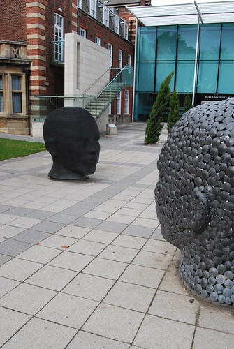 Sculpture at the Business School, University of Hull.