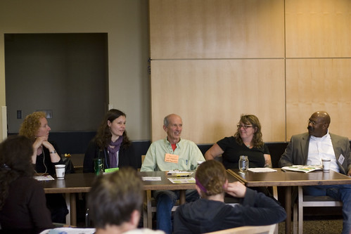How To Eat Your City Panel at the PacNW Permaculture Convergence - featuring staff from Seattle Deparment of Neighborhoods, Parks & Recreation, Planning & Development, Richard Conlin's Office, and Seattle Public Utilities