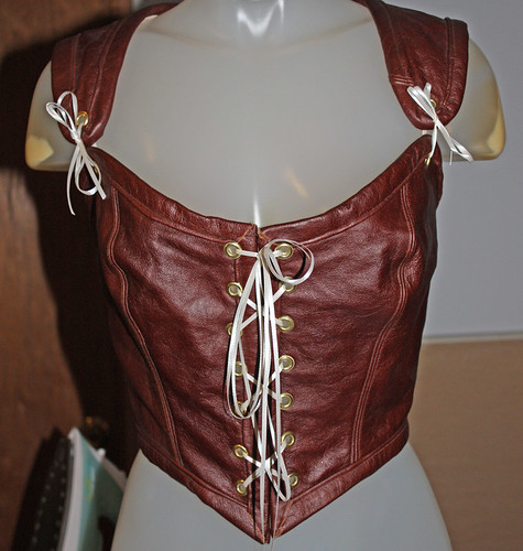 Leather Bodice Front
