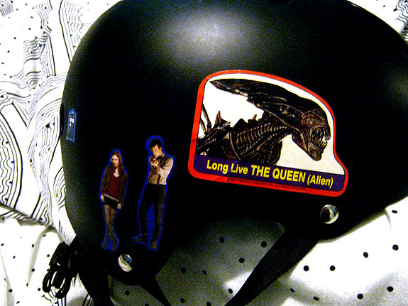 my derby helmet is more awesome than yours.