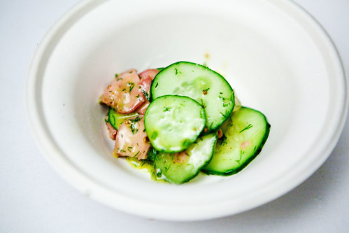 Pickle salad New Yorkese by Mario Carbone and Rich Torrisi of Torrisi, NYC