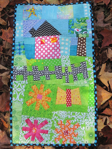 finished doll quilt for me!