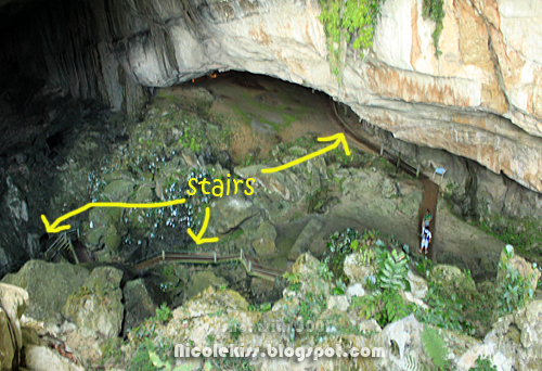 stairs into clearwater cave
