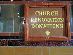 Church Renovation Donations