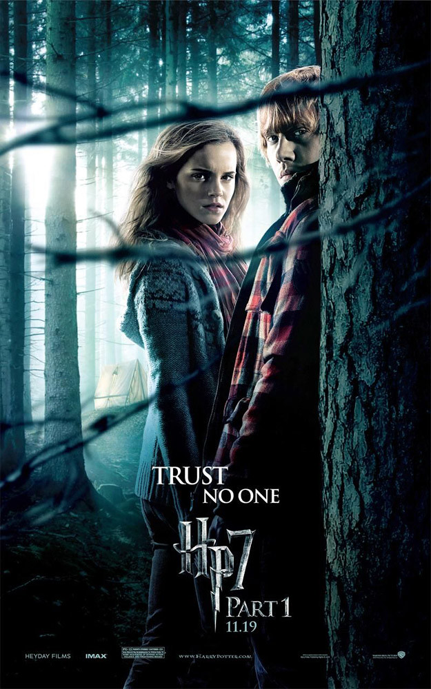 Harry Potter and the Deathly Hallows Part 1 Emma Watson Rupert Grint