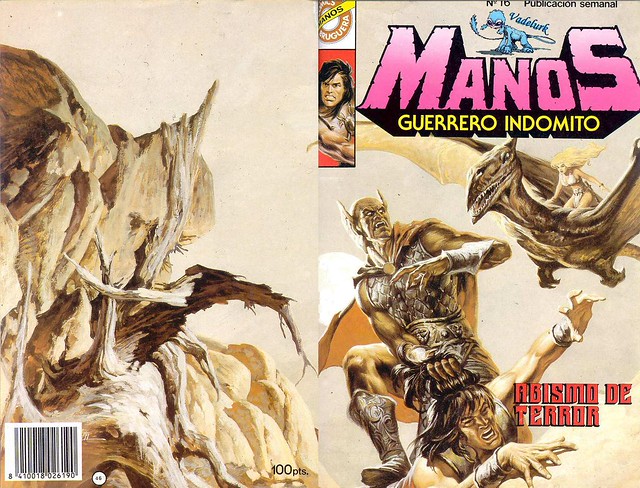 Manos Guerrero Indomito, Cover #16