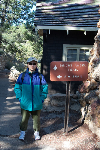 About to Tackle Bright Angel Trail
