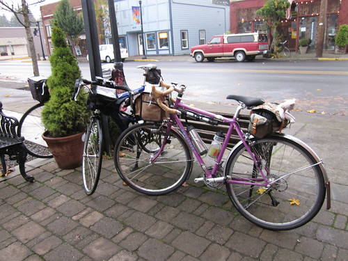 Our bikes in Vernonia