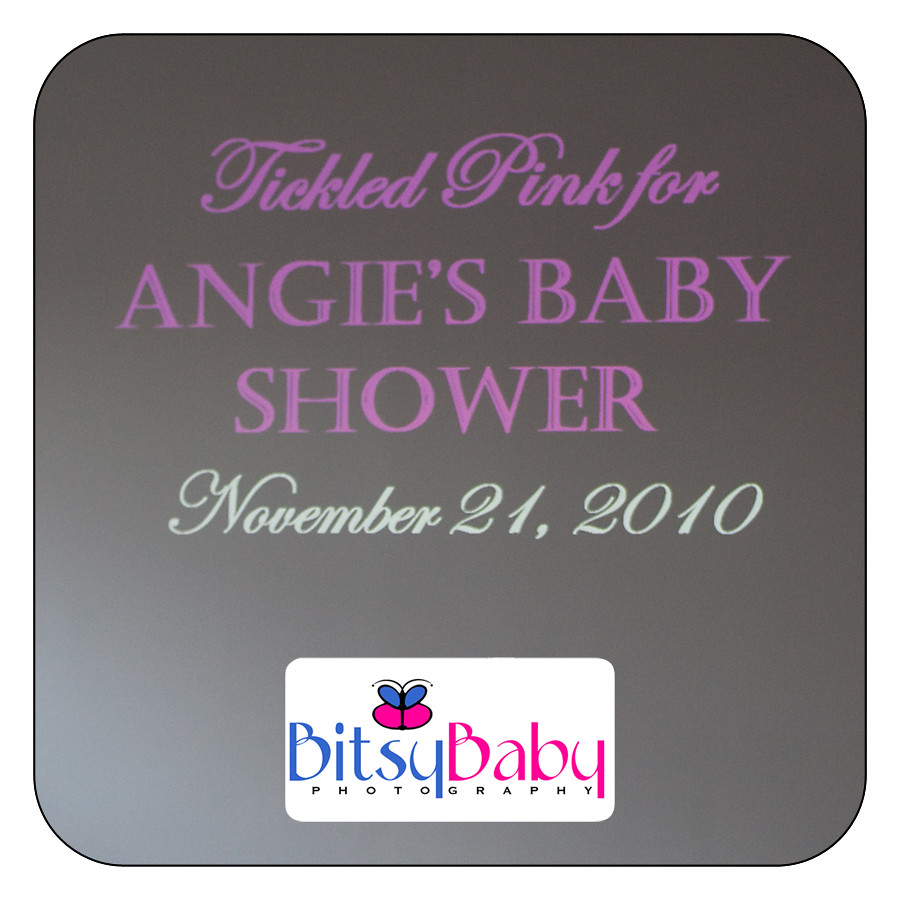 Tickeled Pink at Angie Goff's Baby Shower 