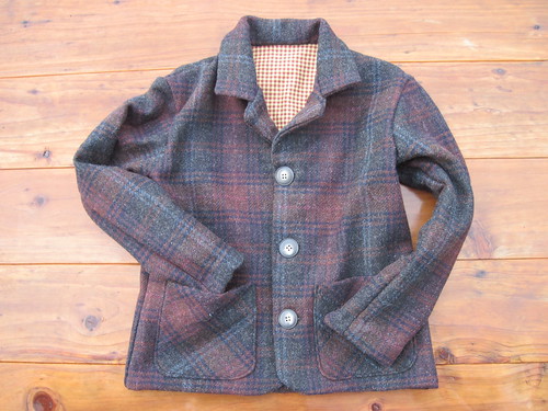Young Blazer In Wool Plaid