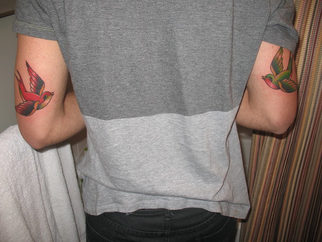 Swallow tattoos date back as far at the 15th century amongst sailors and 