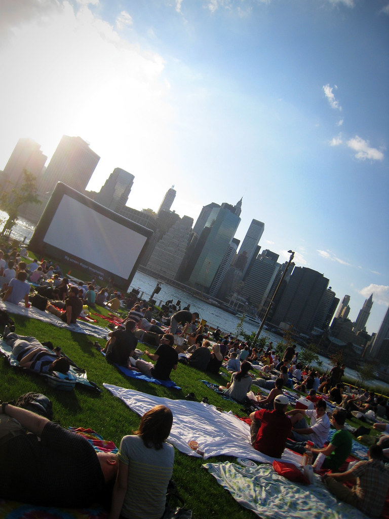 Movie with a view au Brooklyn Bridge Park