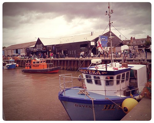 Whitstable ~ fishing boats in the harbour