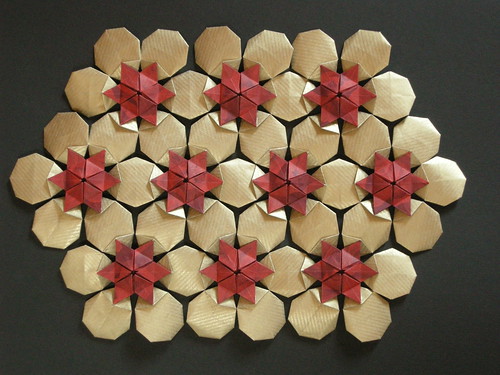 Hexagonal celtic quilt, opus XVII