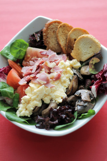 English breakfast Salad