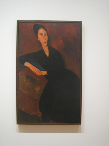 Anna Zborowska, 1917, Amedeo Modigliani _7469