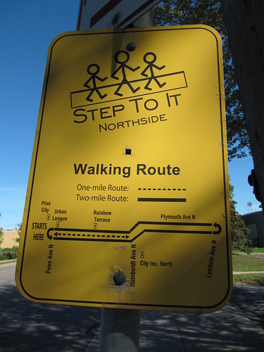 Step To It Northside Sign