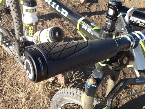 Testing the new Ergon GS1 grips